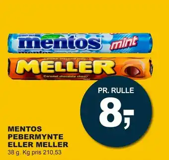 Mentos pebermynte eller meller