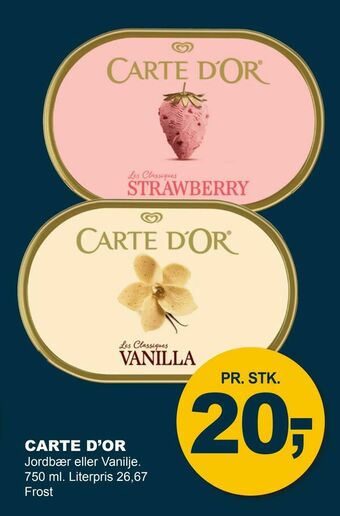 Let-Køb Carte d'or tilbud