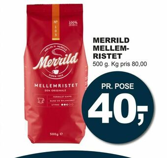 Let-Køb Merrild mellem­ ristet tilbud