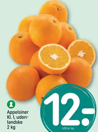 REMA 1000 Appelsiner Kl. I, uden-landske 2 kg tilbud