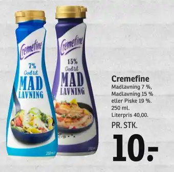 SPAR Cremefine tilbud