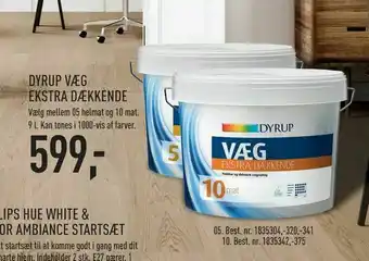 Johannes Fog Dyrup væg ekstra dækkende tilbud