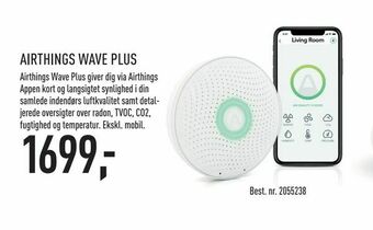 Johannes Fog Airthings wave plus tilbud