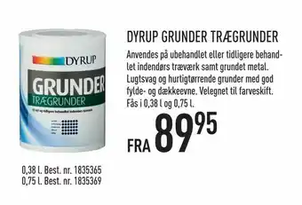 Johannes Fog Dyrup grunder trægrunder tilbud