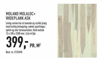 Moland molaloc+ wideplank ask
