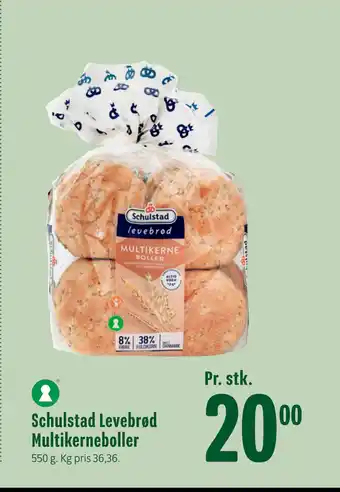 Min Købmand Schulstad Levebrød Multikerneboller tilbud