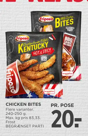 MENY CHICKEN BITES tilbud