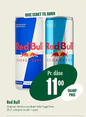 Min Købmand Red Bull tilbud