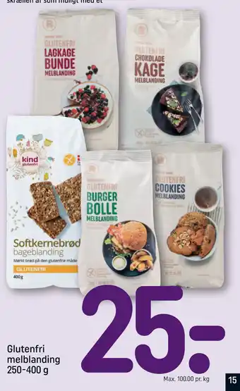 REMA 1000 Glutenfri melblanding 250-400 g tilbud