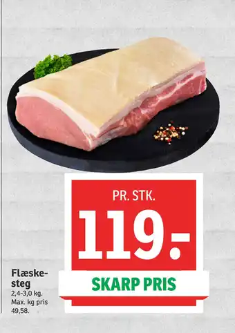 SPAR Flæskesteg tilbud
