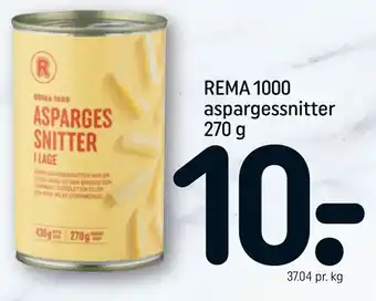 REMA 1000 REMA 1000 aspargessnitter 270 g tilbud