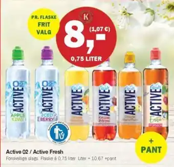 Købmandsgården Active 02/ Active Fresh tilbud