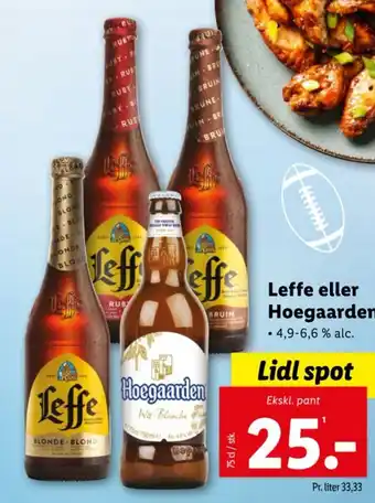 Leffe eller Hoegaarden