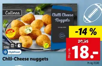 Lidl Chili-Cheese nuggets tilbud