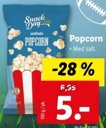 Lidl Popcorn tilbud