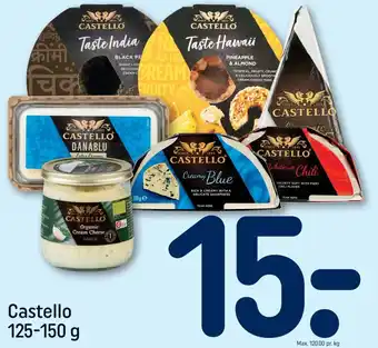 REMA 1000 Castello 125-150 g tilbud