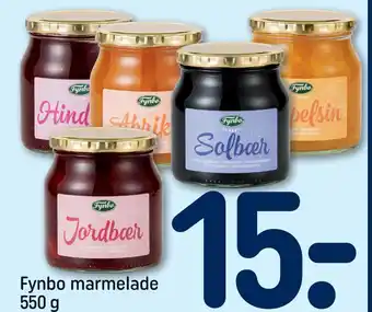 REMA 1000 Fynbo marmelade tilbud
