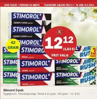 Stimorol 3-pak