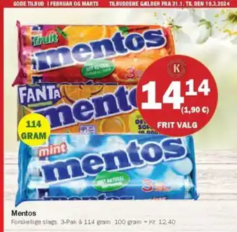 Mentos