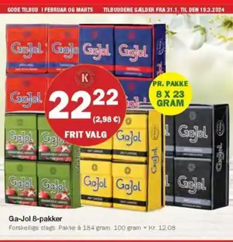 Købmandsgården Ga-Jol 8-pakker tilbud