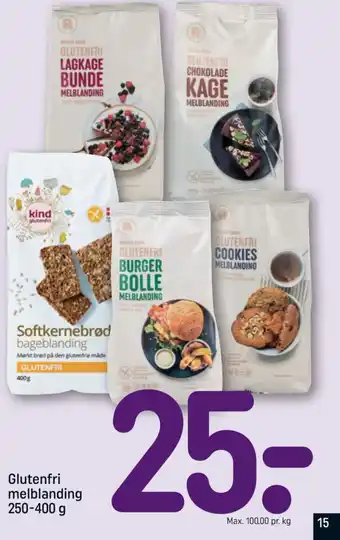 Glutenfri melblanding