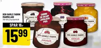 Løvbjerg DEN GAMLE FABRIK MARMELADE tilbud