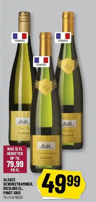 Løvbjerg ALSACE GEWURZTRAMINER, RIESLING EL. PINOT GRIS tilbud
