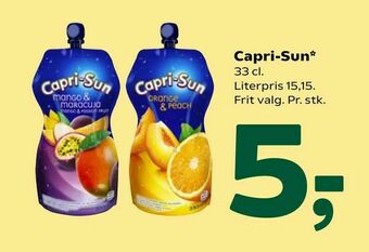 Coop 365 Capri-Sun tilbud