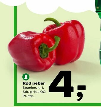 Coop 365 Rød peber tilbud