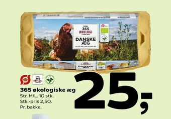 Coop 365 365 økologiske æg tilbud
