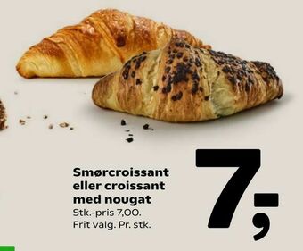 Coop 365 Smørcroissant eller croissant med nougat tilbud