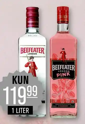 Priss Gin beefeater tilbud