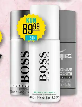 boss deodorant