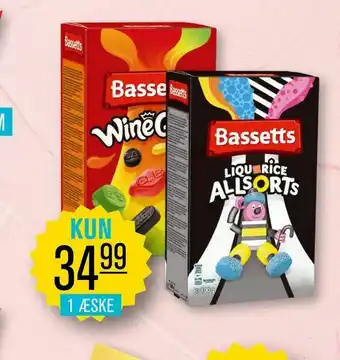 Bassetts engelsk vingummi lakrids