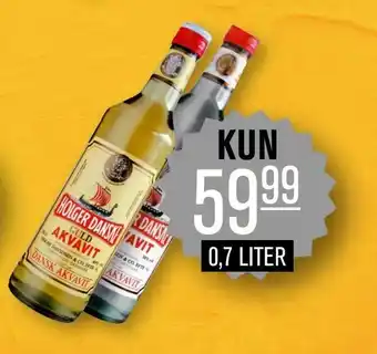 Priss snaps holger danske akvavit tilbud