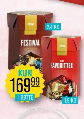 Toms festival mini favoritter