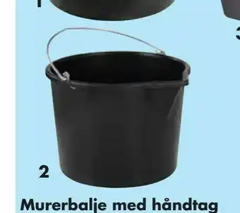 Biltema Murerbalje med håndtag tilbud