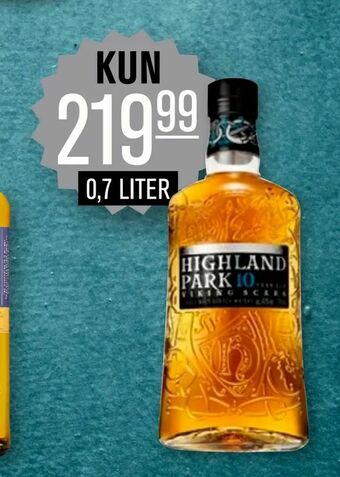 Whiskey highland park