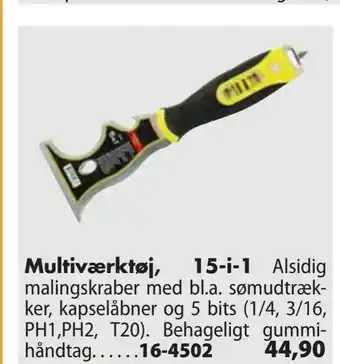Multiværktøj, 15-i-1
