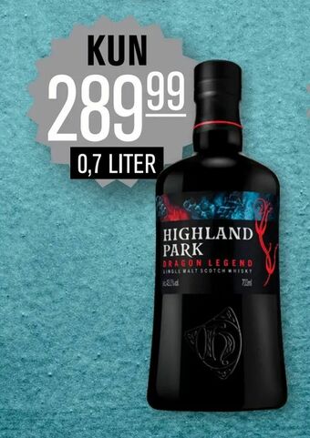 Priss Whiskey highland park tilbud