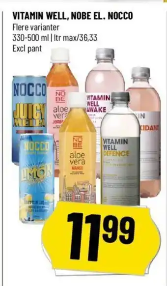 VITAMIN WELL, NOBE EL. NOCCO