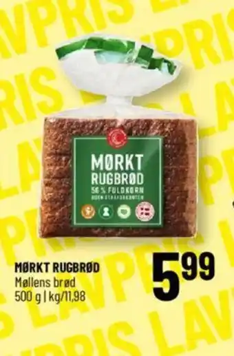 Løvbjerg MØRKT RUGBRØD tilbud