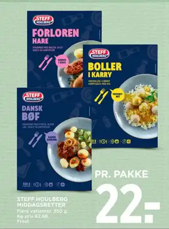 MENY STEFF HOULBERG MIDDAGSRETTER tilbud