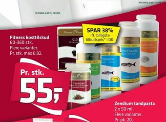 Fleggaard Fitness kosttilskud tilbud