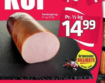 Fleggaard Hamburgerryg tilbud