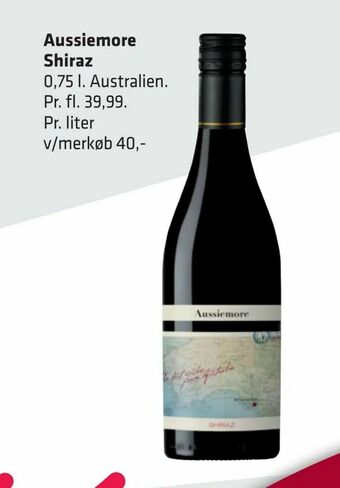 Fleggaard Aussiemore Shiraz tilbud