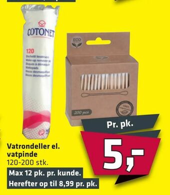 Fleggaard Vatrondeller el. vatpinde tilbud