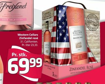 Fleggaard Western Cellars Zinfandel rosé tilbud