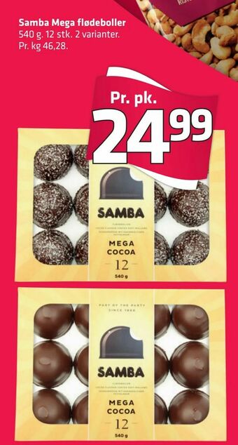 Fleggaard Samba Mega flødeboller tilbud