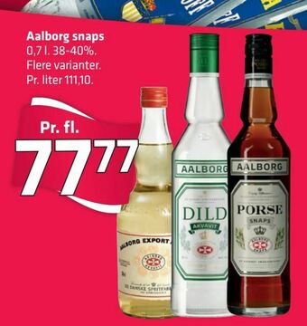 Fleggaard Aalborg snaps tilbud